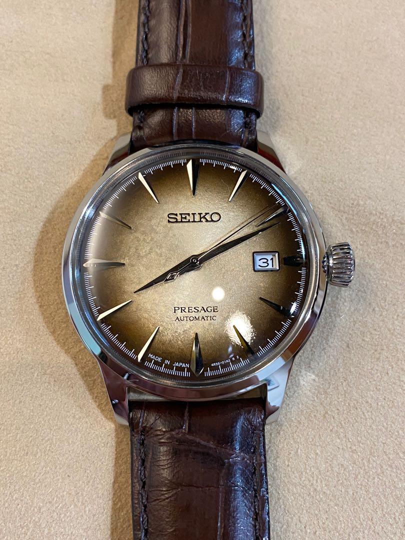 中古二手Seiko Presage Irish Coffee cocktail limited edition of 