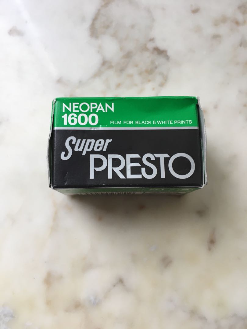 絕版New* 過期菲林| Fujifilm Super Presto Neopan Black & White 35mm