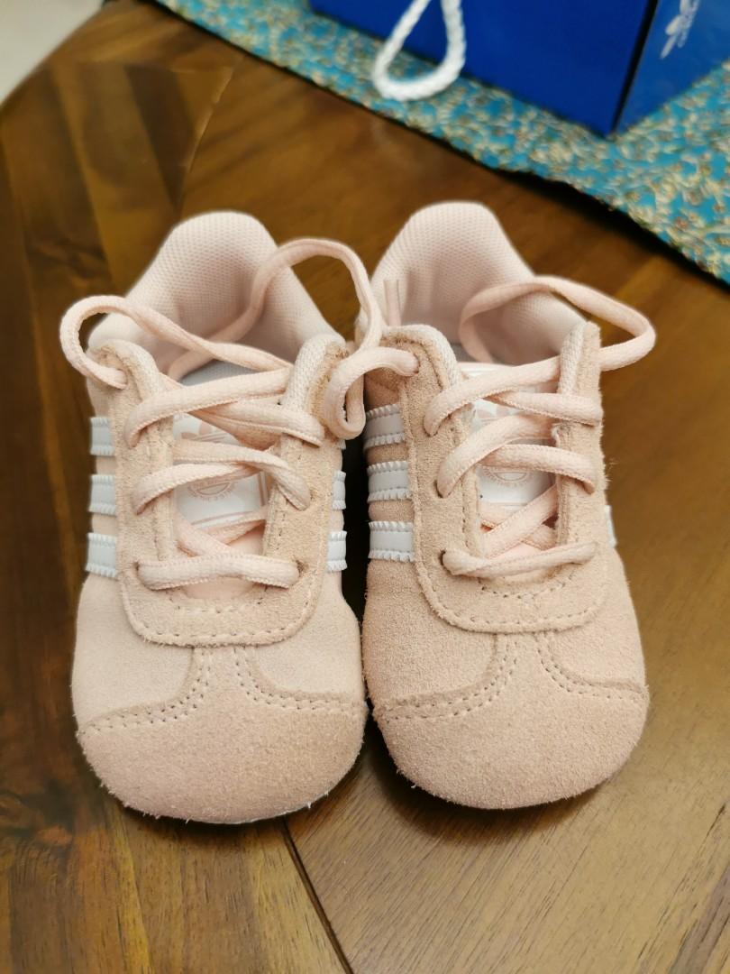 Adidas infant crib shoes deals