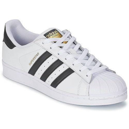 adidas originals white with black stripes