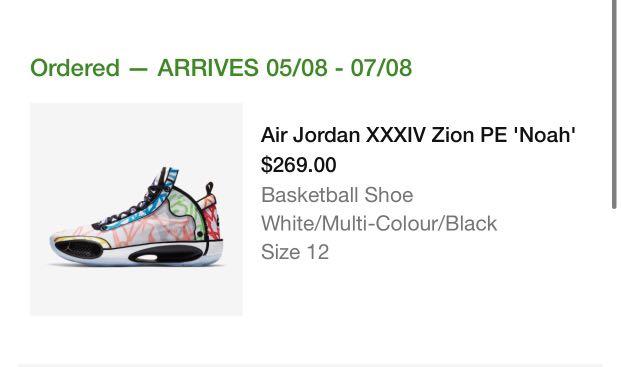 air jordan 34 size 12