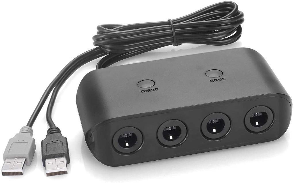 B9gwb Gamecube Controller Adapter Super Smash Bros Ultimate Gamecube Adapter For Wii U Switch Pc Support Turbo And Home Button No Driver And No Lag Gamecube Adapter Toys Games Video Gaming