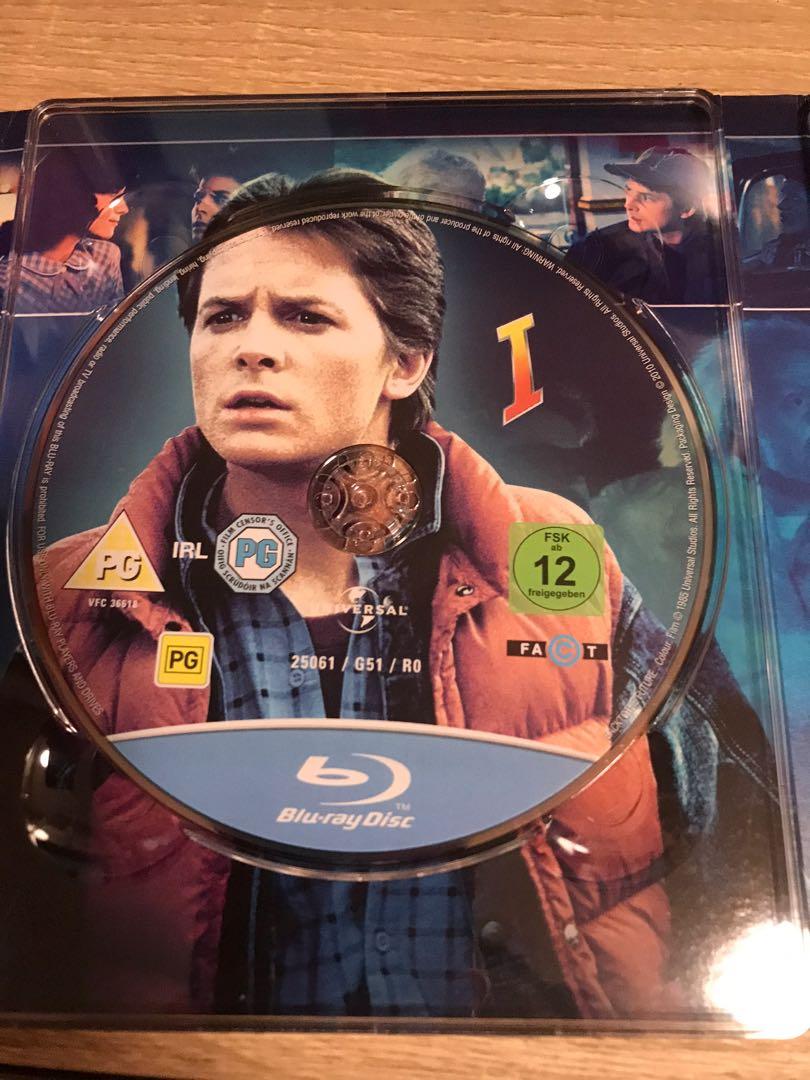 回到未來1-3 BD 英版英字幕Back to the Future bluray blu-ray 藍光 