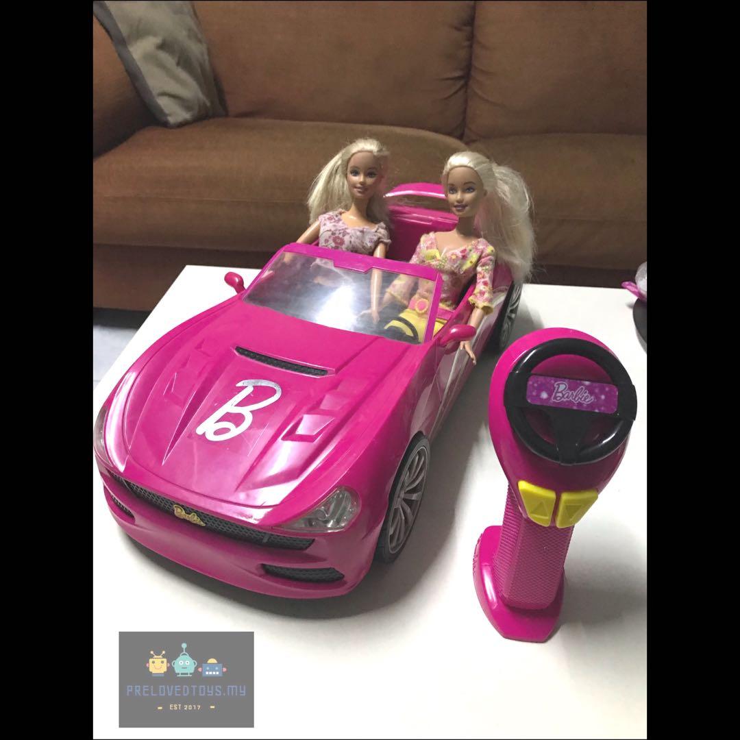 barbie remote car