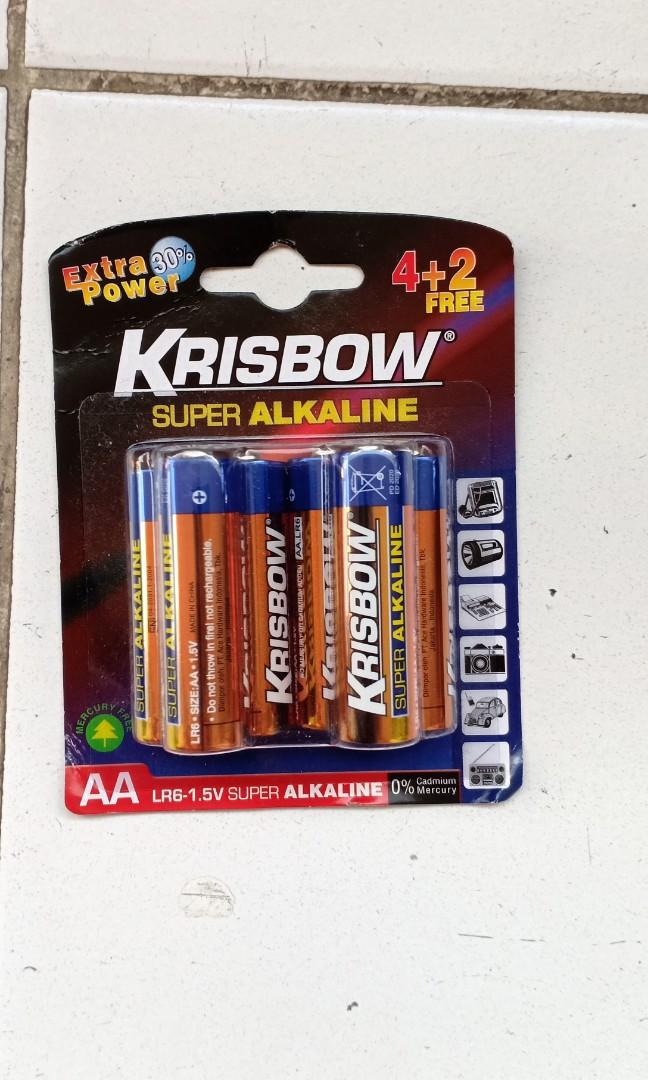 Baterai Alkaline Aa Isi 6