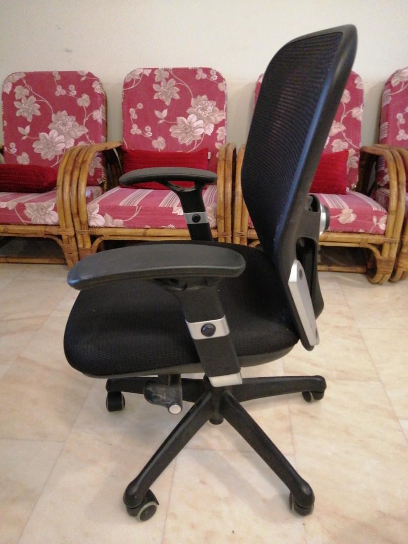 Benel Q Mesh Midback Chair Furniture Home Living Furniture