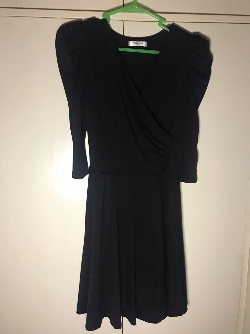 Black Dress For Dinner Nights Women S Fashion Clothes Dresses Skirts On Carousell