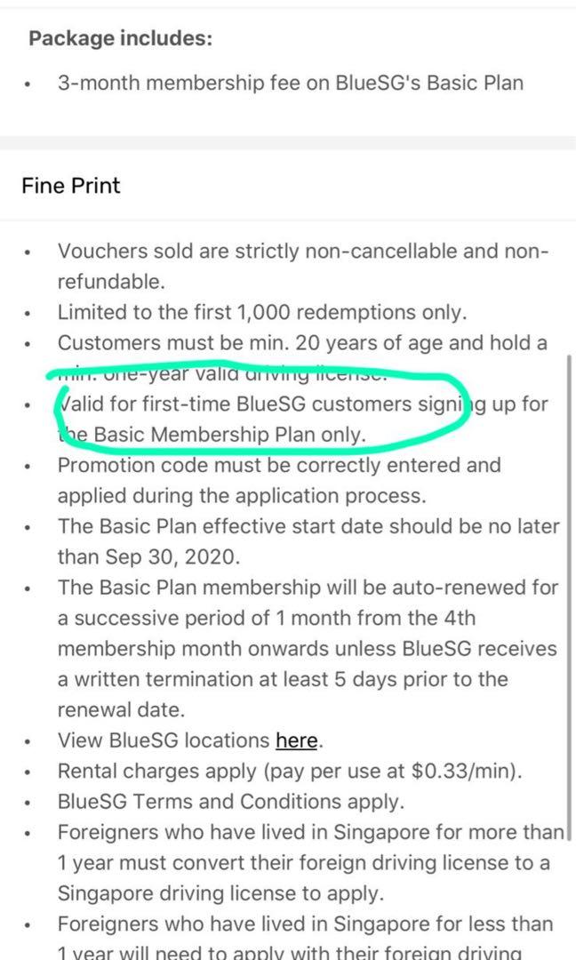 Bluesg package deals