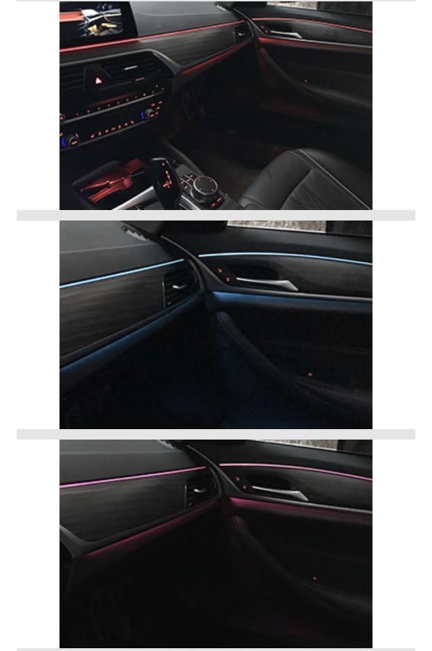 BMW G30 5 series ambient lighting 6/7 colors to 11 colors, Car