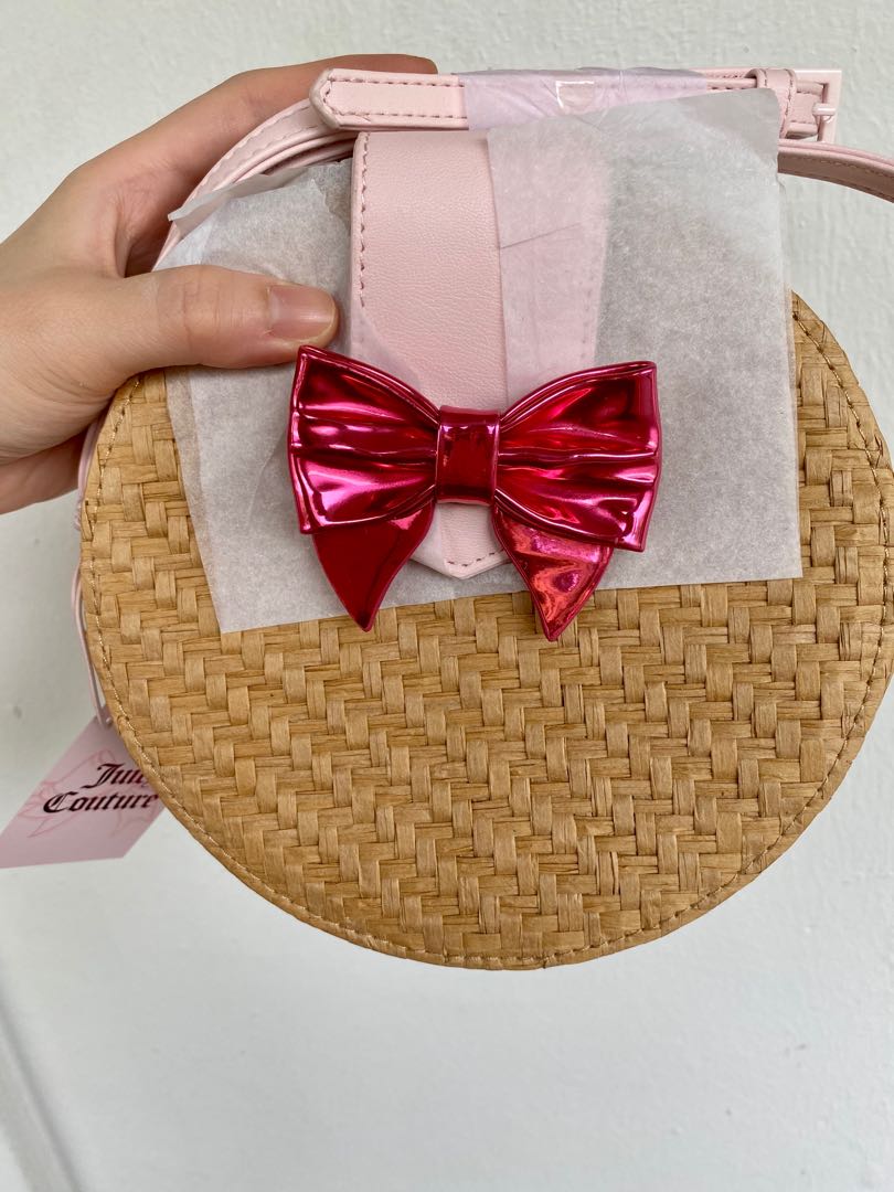 Juicy couture straw bag best sale