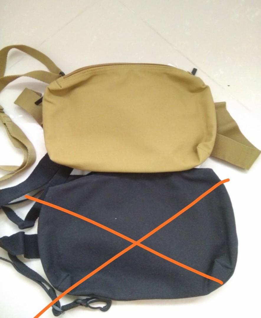 BNWT Uniqlo Backpack / Waist pouch / Sling bag, Men's Fashion, Bags