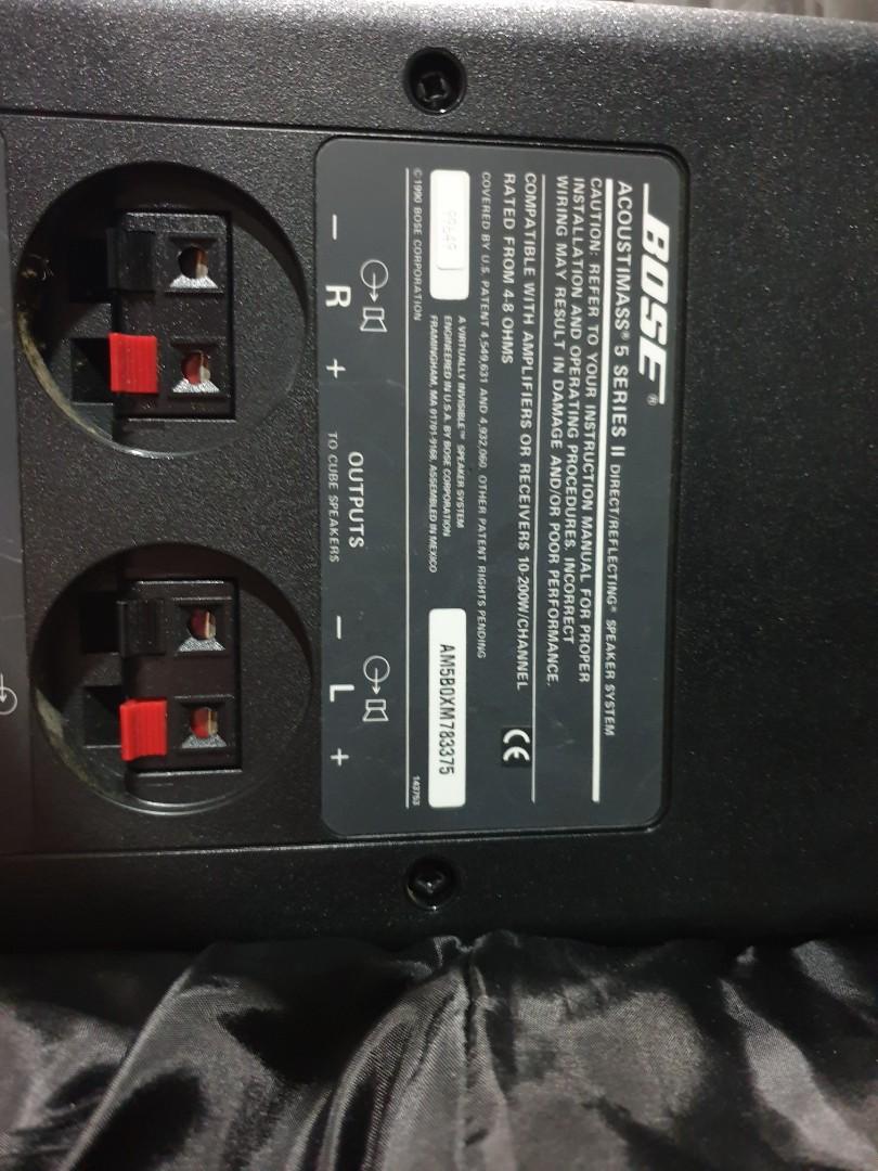 Bose speakers for projector discount
