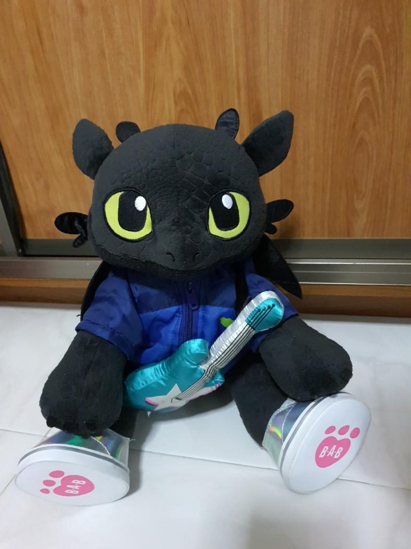 toothless dragon plush build a bear