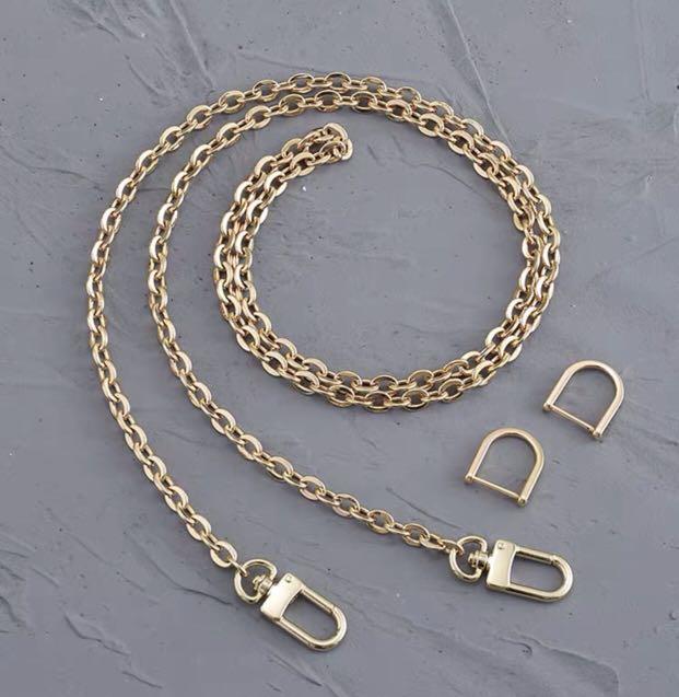 LV Nano Nice ( D Ring & Gold Chain ) set of 2