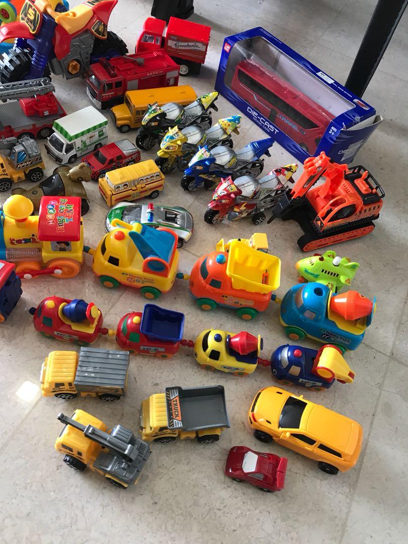 [Clearance SALE!] Assorted Vehicles Toys for Boys, Hobbies & Toys