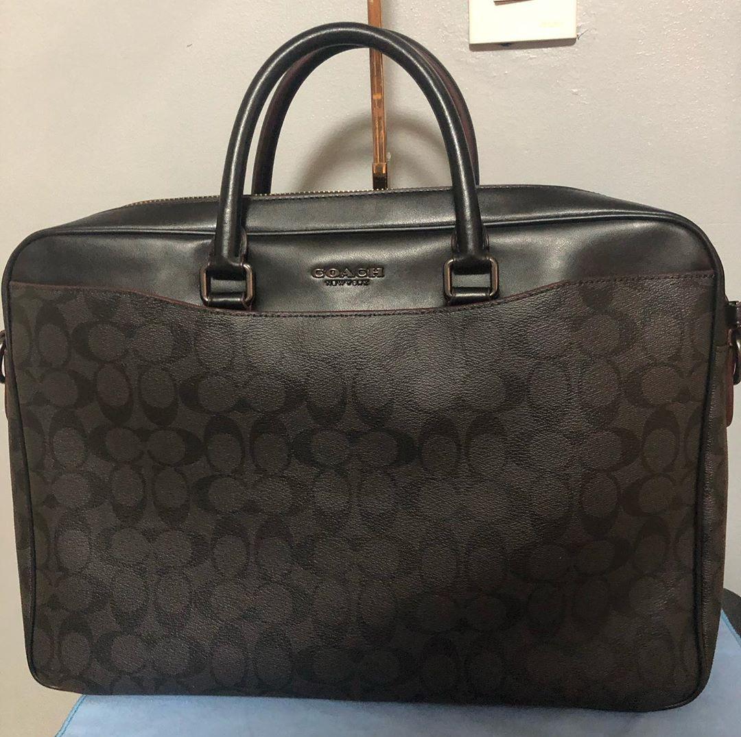 Coach handbags with laptop new arrivals compartment