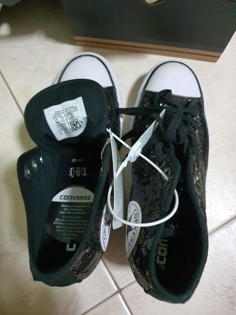 Converse sequin wedge hotsell