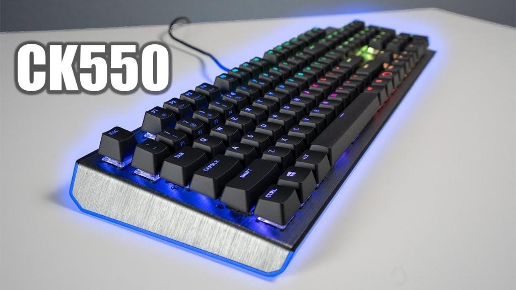 Cooler Master Ck550 Rgb Keyboard Brown Switch Electronics Computer Parts Accessories On Carousell