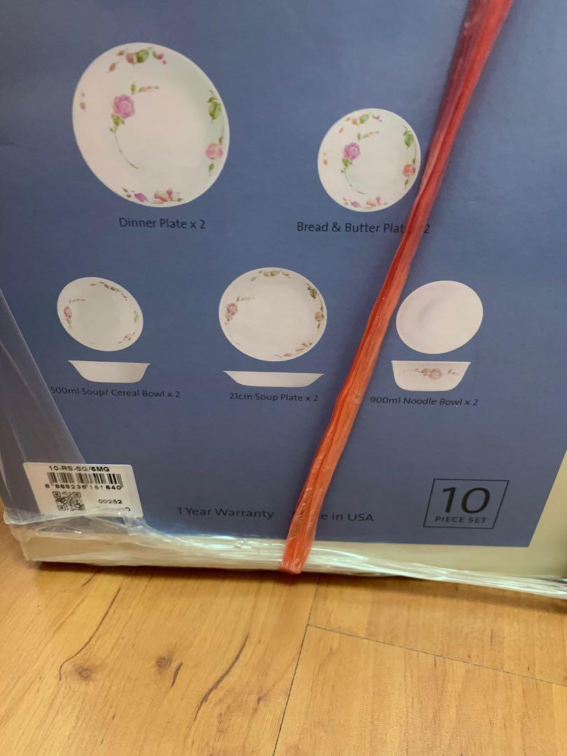 Corelle Kitchenware (Category: Dinnerware & Cutlery) located in Singapore. Submitted by rae.anne (Listing ID 1024874043, Image 2). Description: Corelle kitchenware. Brand new in box, sealed. Selling as a bundle. Retail over $200. Self collect from Bishan St 13. Other places can be discuss. Payment has to be made for reservations. .