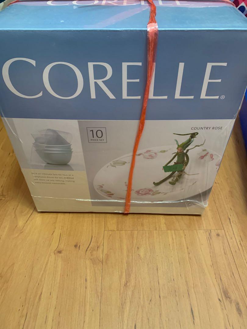 Corelle Kitchenware (Category: Dinnerware & Cutlery) located in Singapore. Submitted by rae.anne (Listing ID 1024874043, Image 1). Description: Corelle kitchenware. Brand new in box, sealed. Selling as a bundle. Retail over $200. Self collect from Bishan St 13. Other places can be discuss. Payment has to be made for reservations. .
