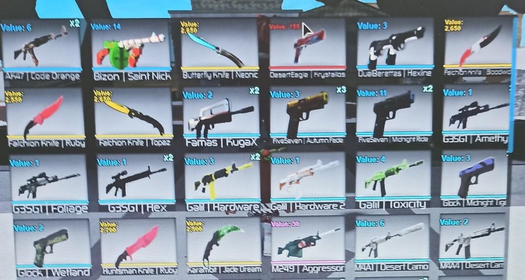 Counter Blox Knife Toys Games Video Gaming In Game Products On Carousell - counter blox roblox knifes and skins on carousell