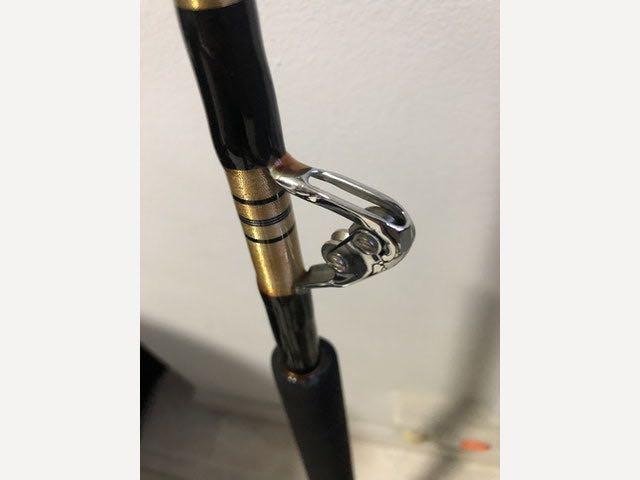 Daiwa sealine powerlift rod clearance