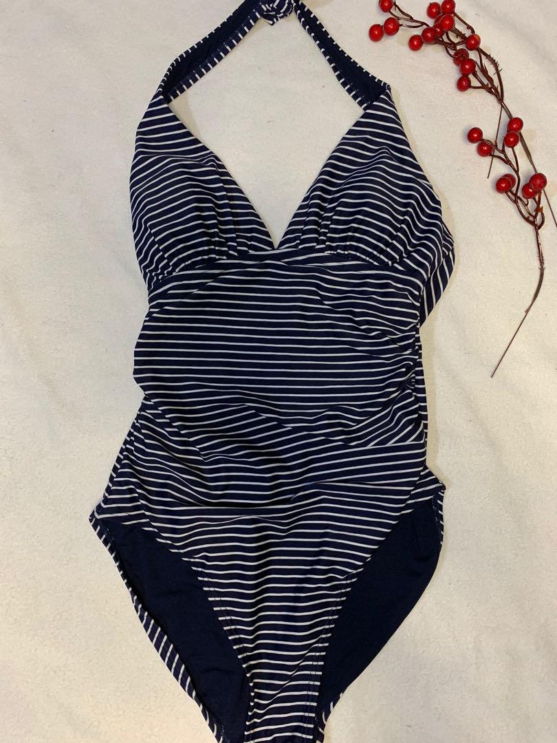 Dark blue stripes one piece swim suit (Gap) (Category: Other Bottoms) located in Quezon City. Submitted by declutterwitheli_mnl (Listing ID 1024995116, Image 2). Description: Gap✔️ Made in Vietnam✔️ -we used this one time only Selling this for a very low price. Grab it now! Feel free to ask the seller for more details! Thank you!.