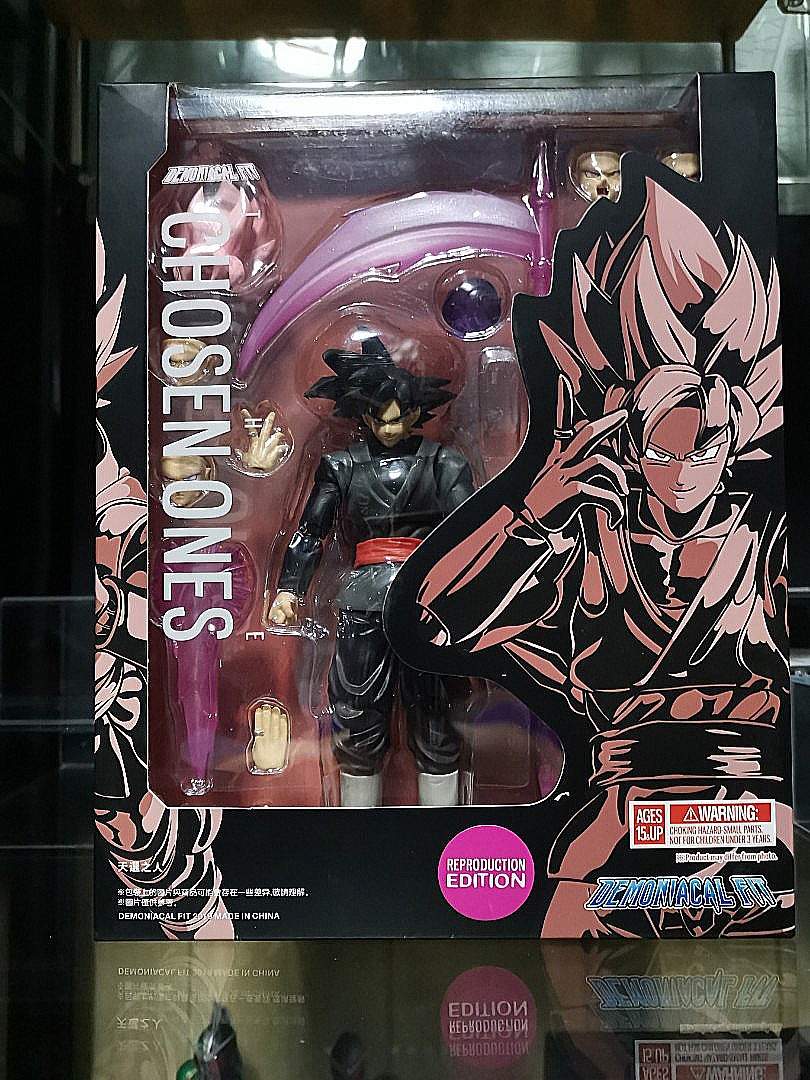 Demoniacal fit/Demoniacal fit chosen one/s.h.figuarts /Black goku/ dragon  ball z/dragon ball super, Hobbies & Toys, Toys & Games on Carousell