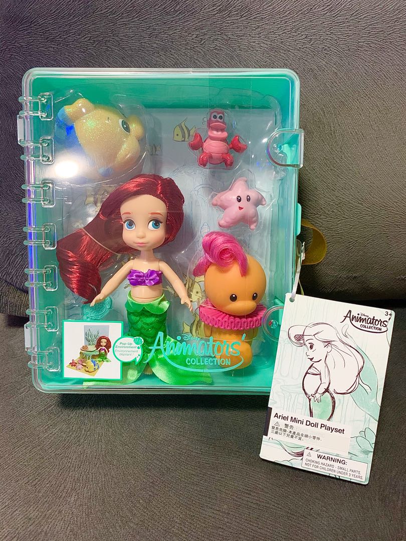 ariel mini doll playset