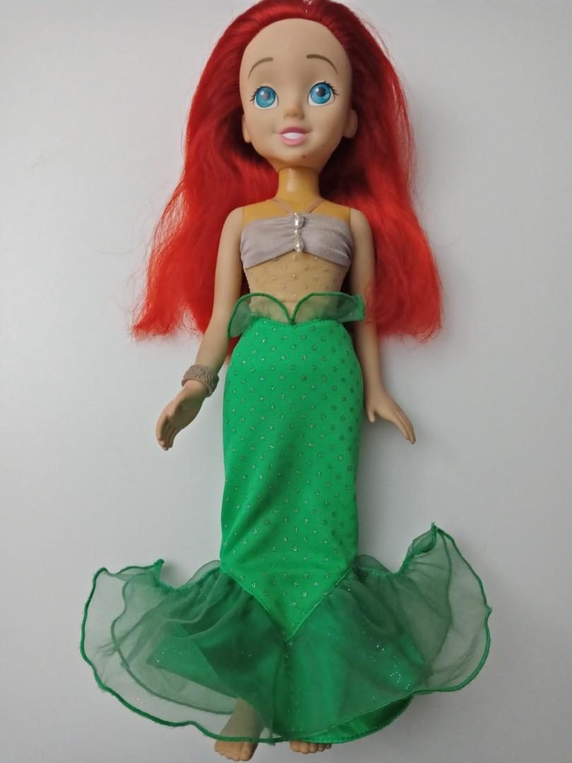 talking ariel mermaid doll