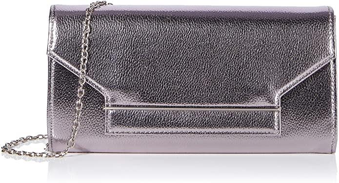 Pewter clutch bag dorothy perkins sales