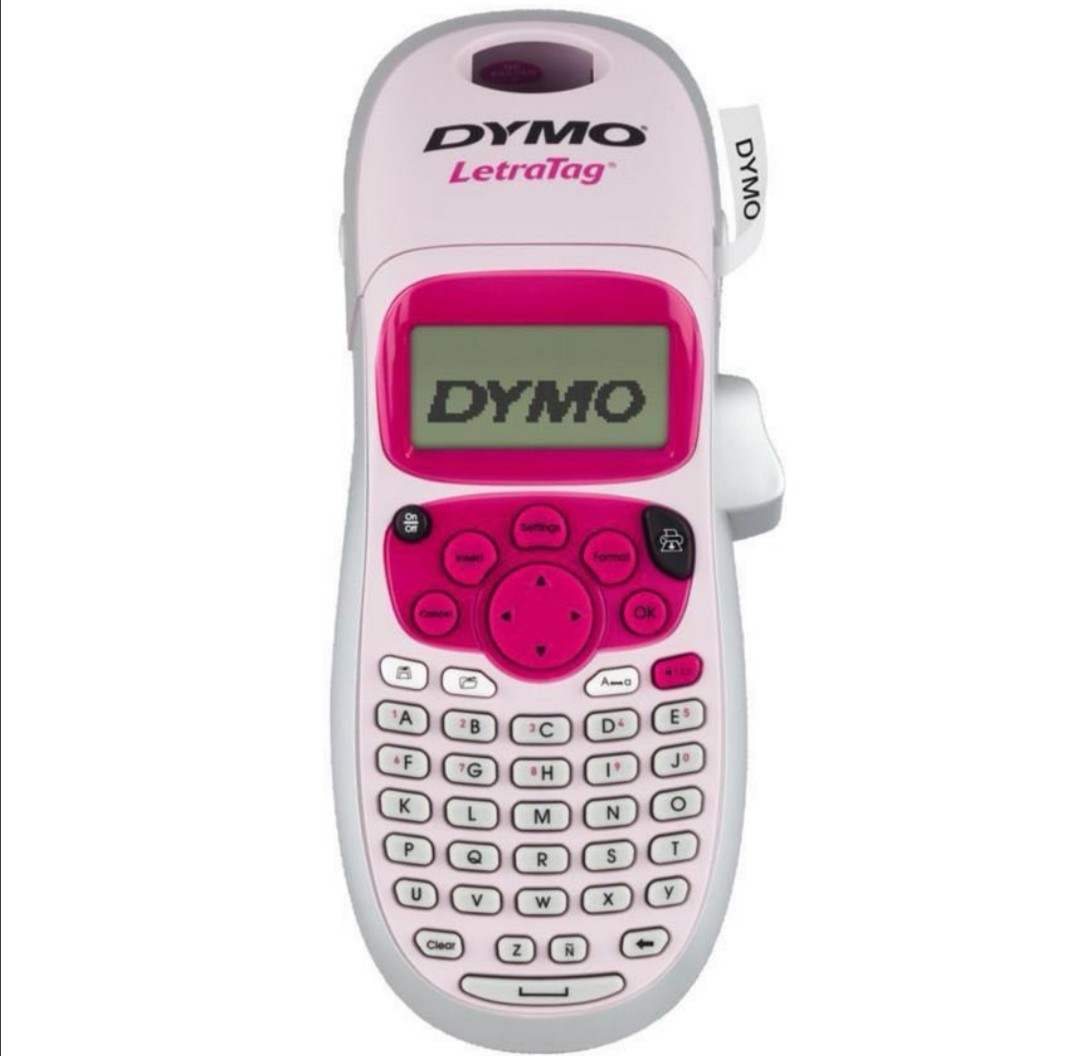 DYMO LetraTag Pink, Computers & Tech, Printers, Scanners ...