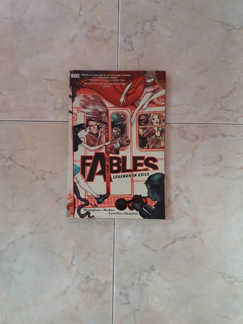 Fables Legends In Exile Vertigo Tpb Graphic Novel Books Stationery Comics Manga On Carousell