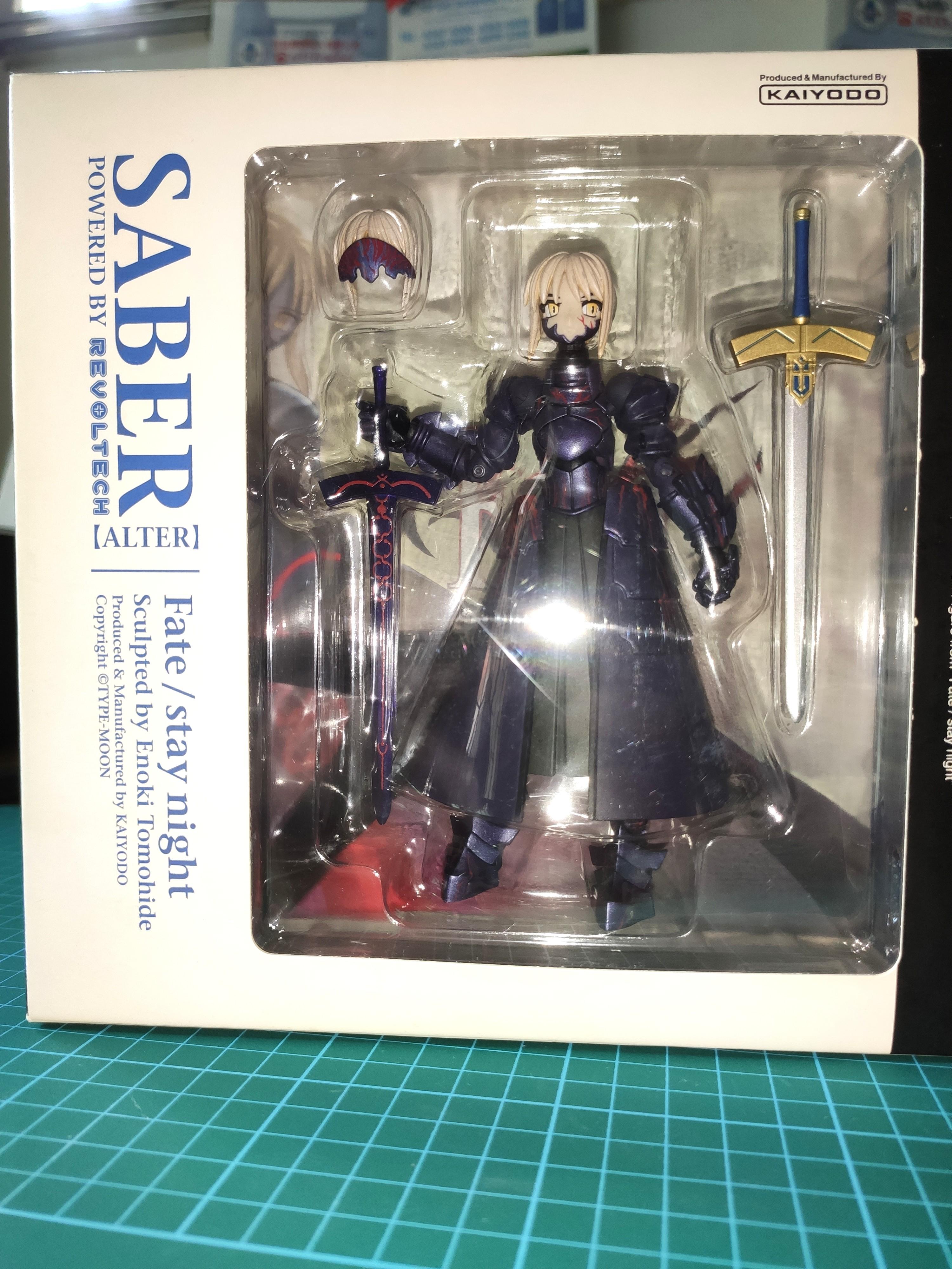 Revoltech Fate/stay Night Saber Alter Figure Kaiyodo for sale online