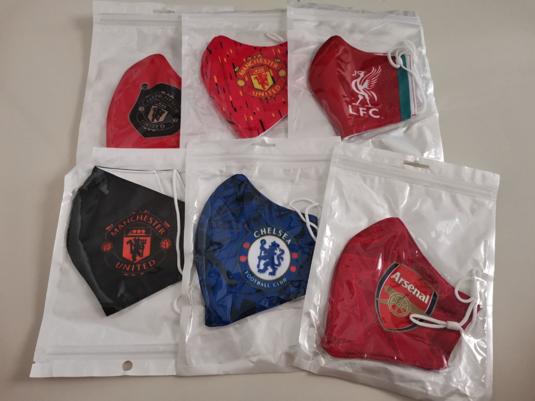 Maskas Football Football mask, Health & Nutrition, Face Masks & Face Shields on Carousell
