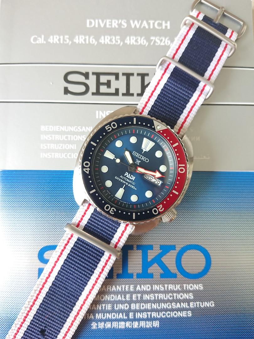 Seiko Turtle PADI SRPA21J1 Luxury Watches on Carousell
