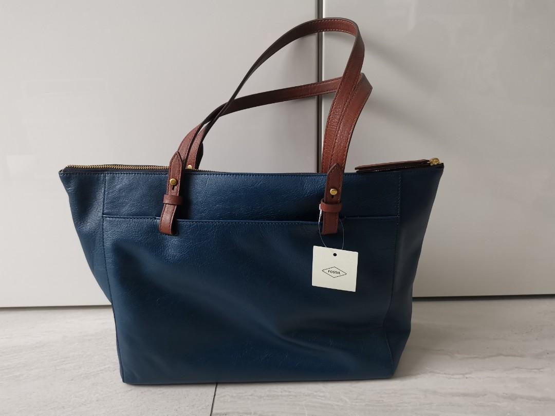 Fossil rachel best sale tote twilight