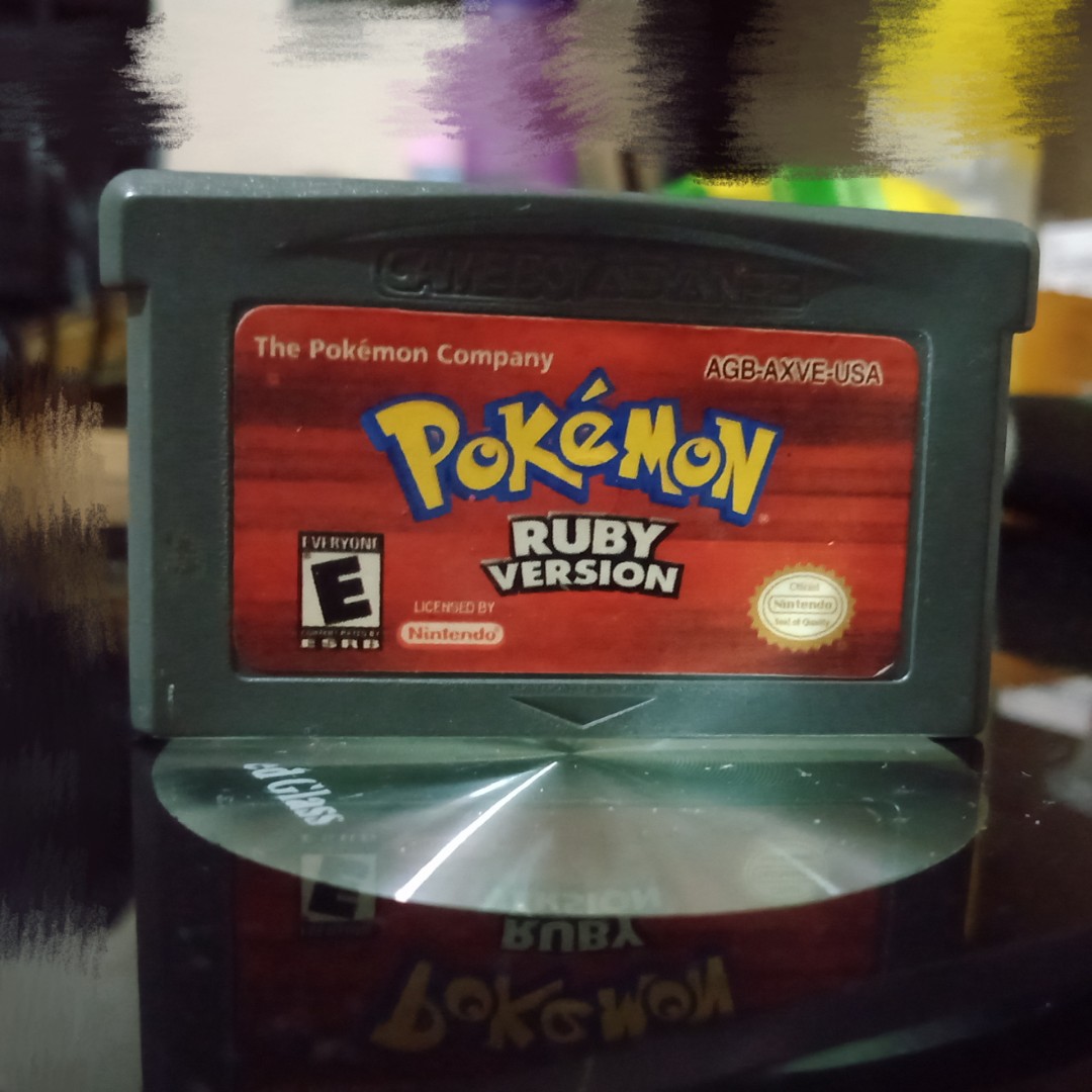 pokemon ruby cartridge