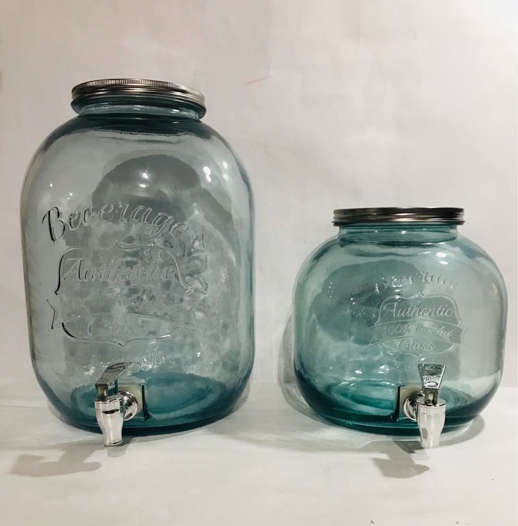 Glass Water Dispenser (12.5L, 6L) Made in Spain, TV & Home Appliances