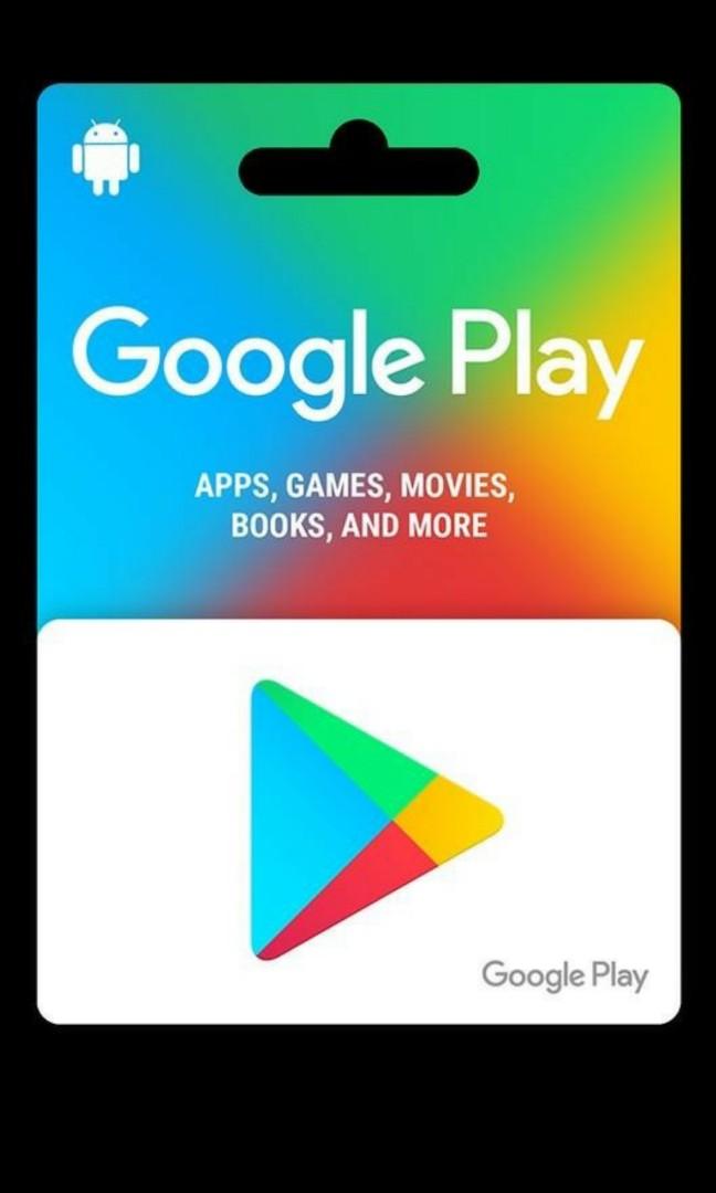 Google Play Gift Card Singapore Entertainment Gift Cards Vouchers On Carousell