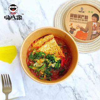 Hai Chi Jia Guo Ba Fen Crispy Rice Cracker Instant Cup Noodles