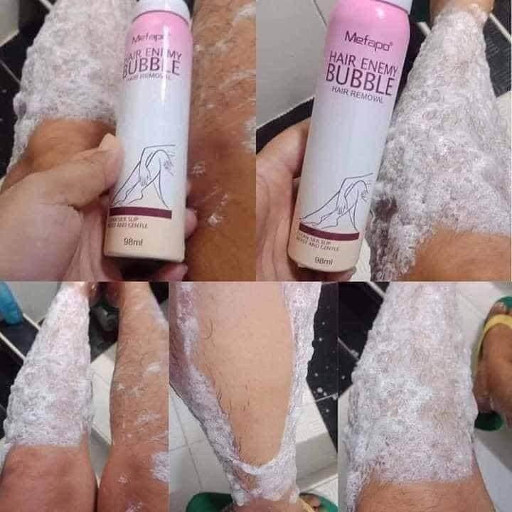 HAIR ENEMY BUBBLE Hair Removal Beauty Personal Care Bath