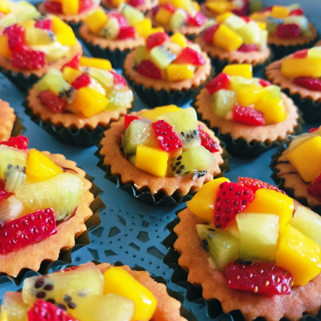 Halal Fruit Tarts, Food & Drinks, Homemade Bakes on Carousell