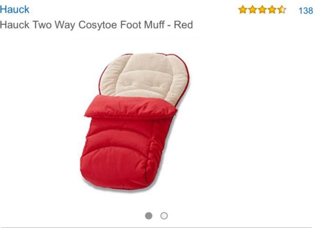 hauck footmuff