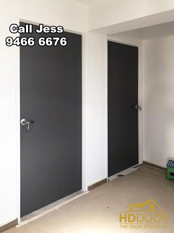 Hdb Mild Steel Gate And Main Door And Bedroom Home Services Renovations On Carousell