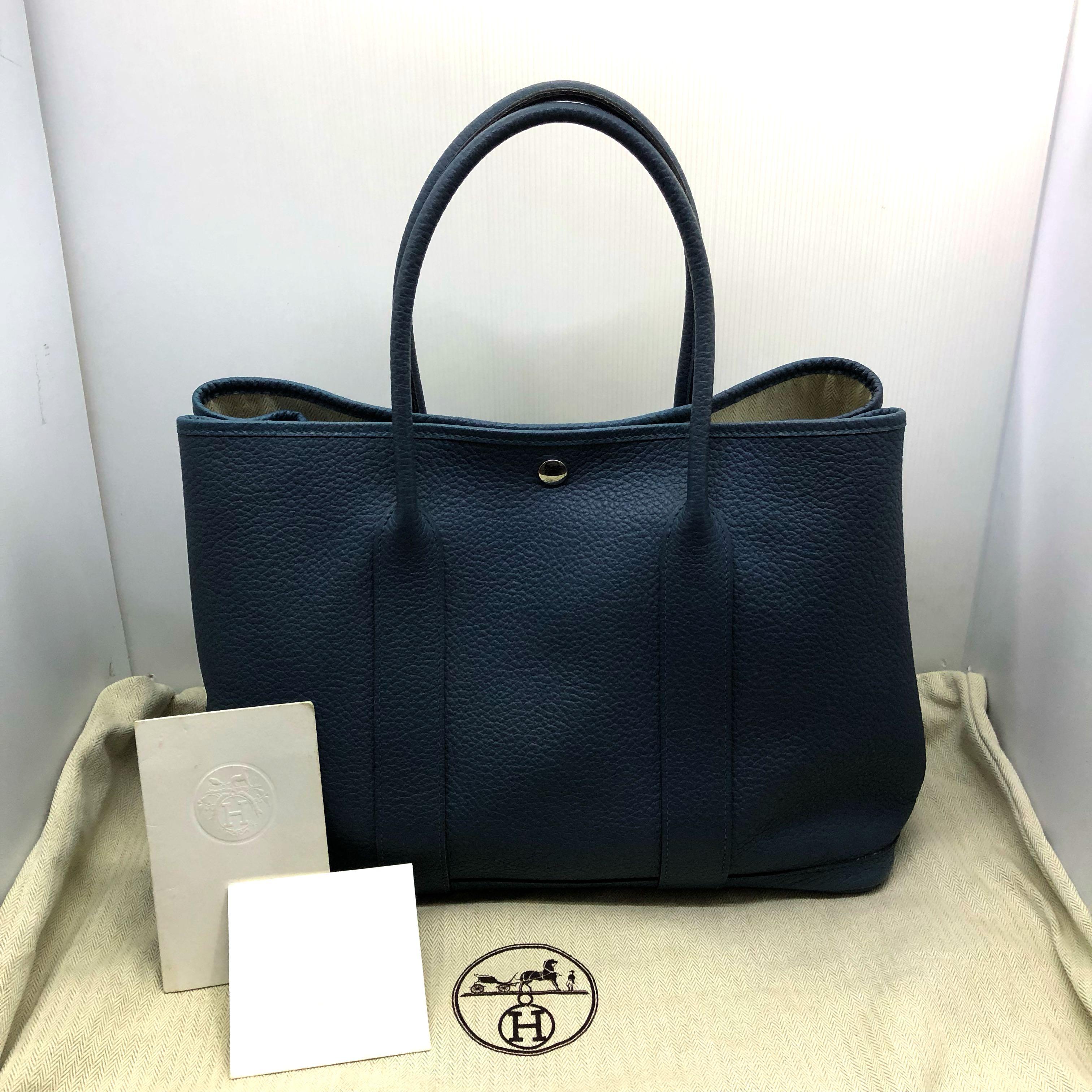 Hermes Garden Party 30, Luxury, Bags & Wallets on Carousell