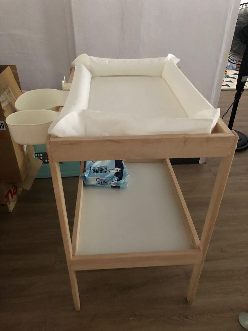 ikea changing table accessories
