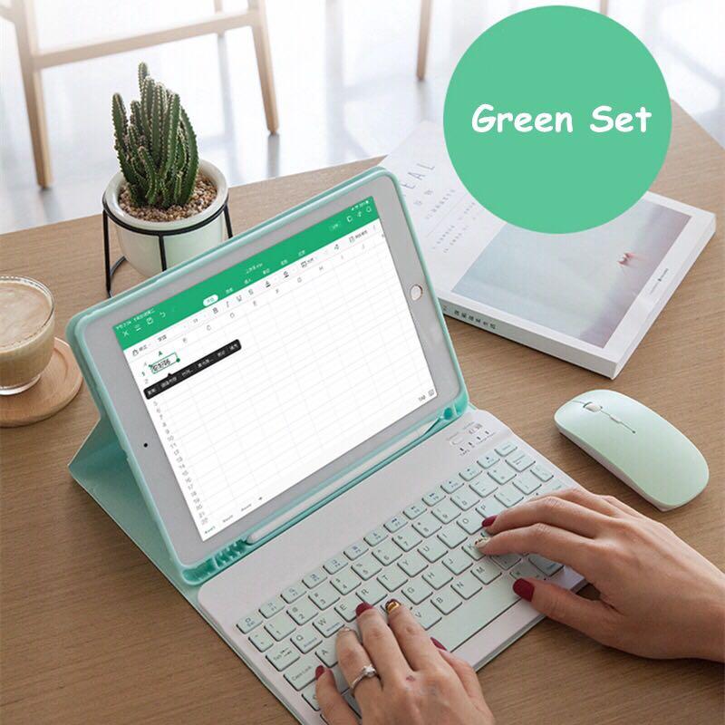 Ipad case set with keyboard and mouse (preorder) (Category: Computer Keyboard) located in Angeles City. Submitted by gogo.sparkle (Listing ID 1024847245, Image 2). Description: 9.7 ipad 2017/2018 10.2 ipad 7th gen Ipad air 2/pro 9.7 Ipad pro 11 2018/2020 Ipad air 3 /pro 10.5 Ipad mini 4/5.
