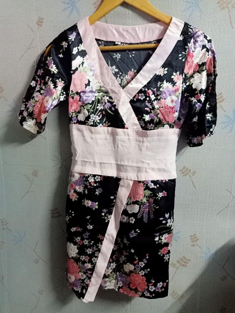 japanese kimono inspired dress