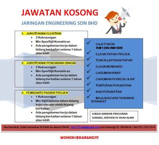 Kerja Kosong Sebagai Kerani Di Firma Guaman Jobs Full Time Admin Office Finance On Carousell